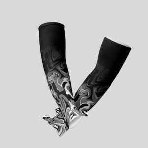 Manga Gamer Profesional Gris con guante abierto